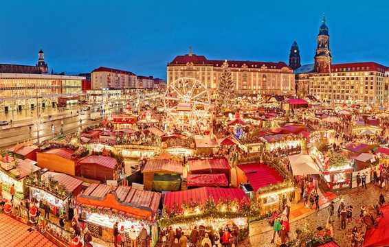 Рождество между Прагой и Дрезденом! Площади, елки и ярмарочное настроение на несколько дней!