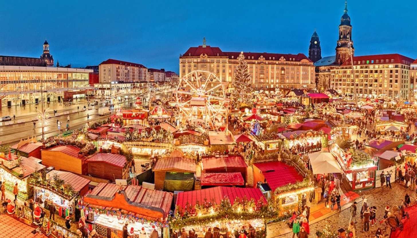 Рождество между Прагой и Дрезденом! Площади, елки и ярмарочное настроение на несколько дней!