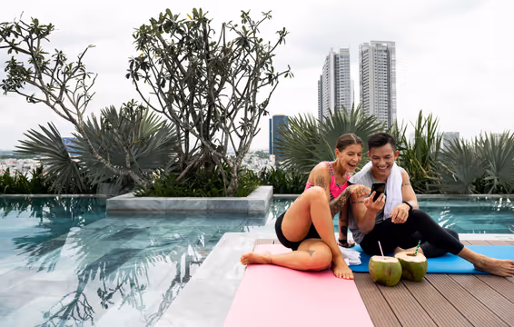 Дубай для тих, хто любить комфорт і види! Номер із панорамою, басейн та тераса для відпочинку