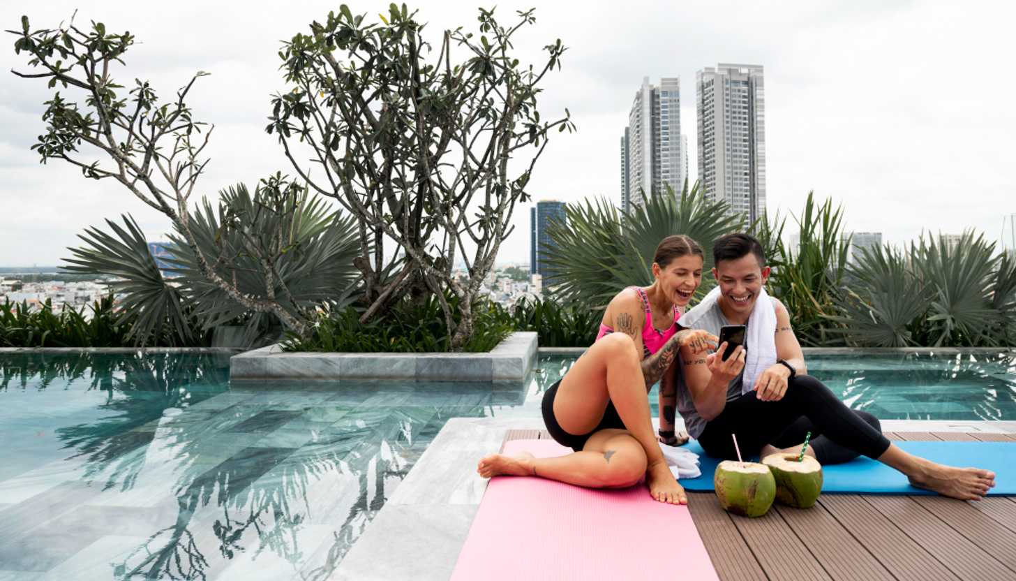 Дубай для тих, хто любить комфорт і види! Номер із панорамою, басейн та тераса для відпочинку