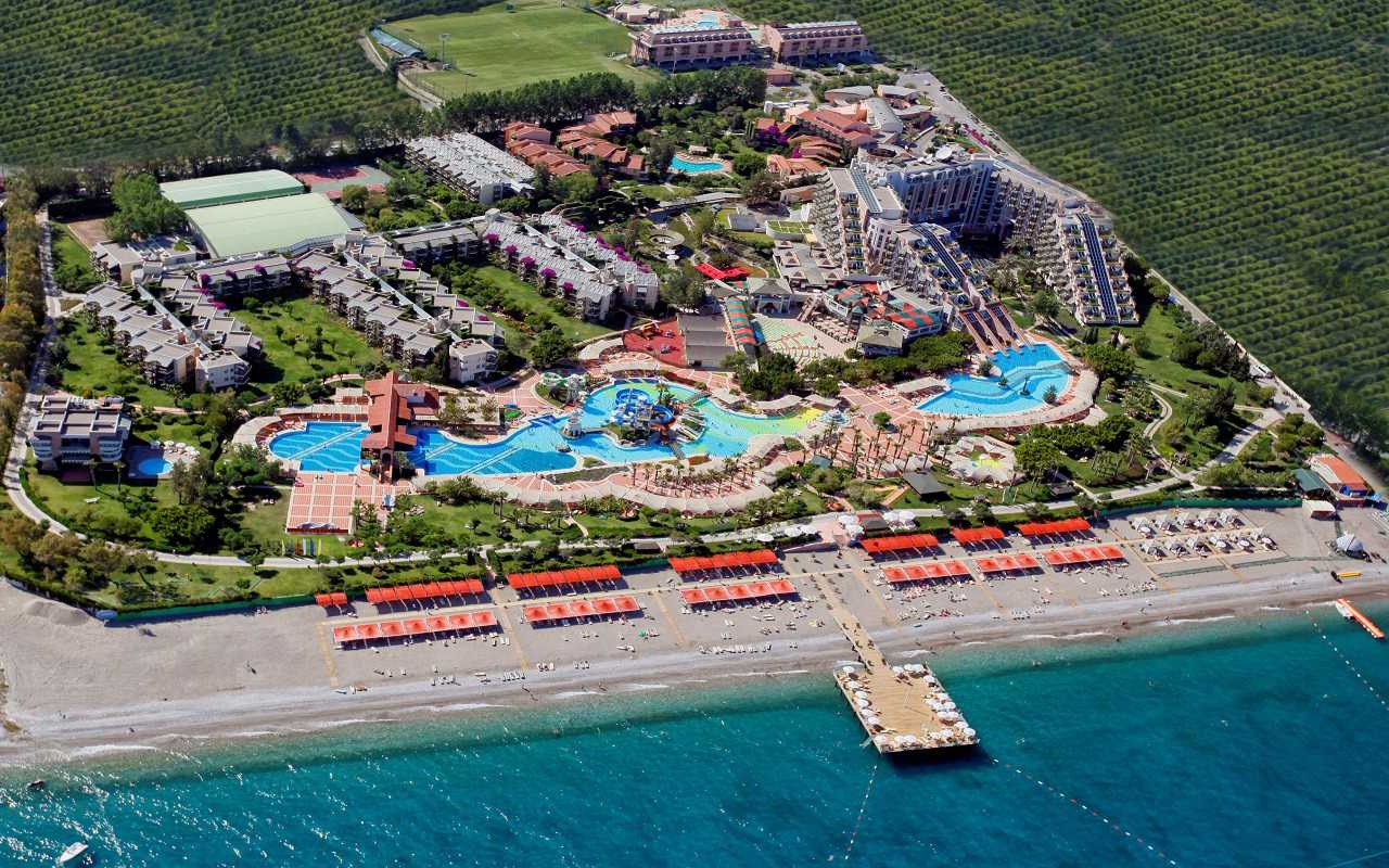 20 самых популярных отелей в Турции  