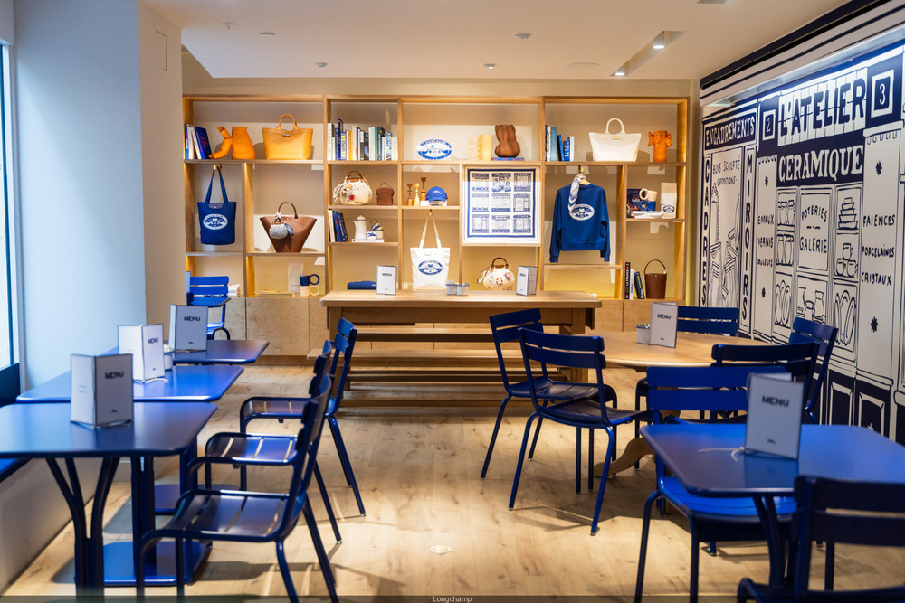 Кафе и рестораны от модных брендов в Париже