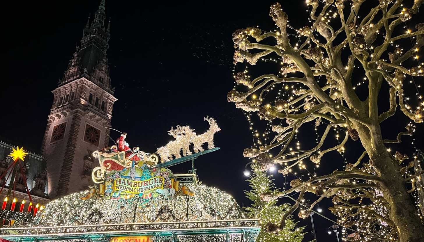 Літаючий Санта у Гамбурзі + Різдвяні Ярмарки у Вроцлаві, Берліні та Бремені