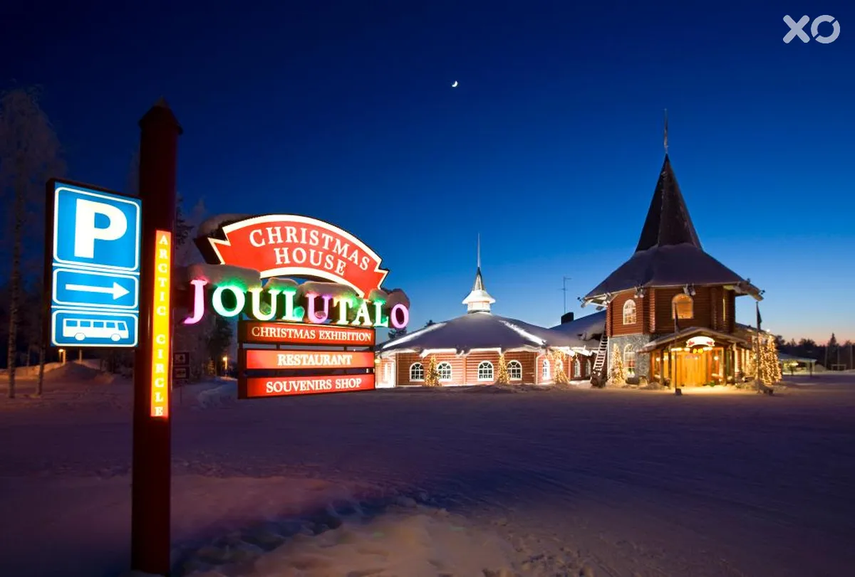 Santa Claus Holiday Village