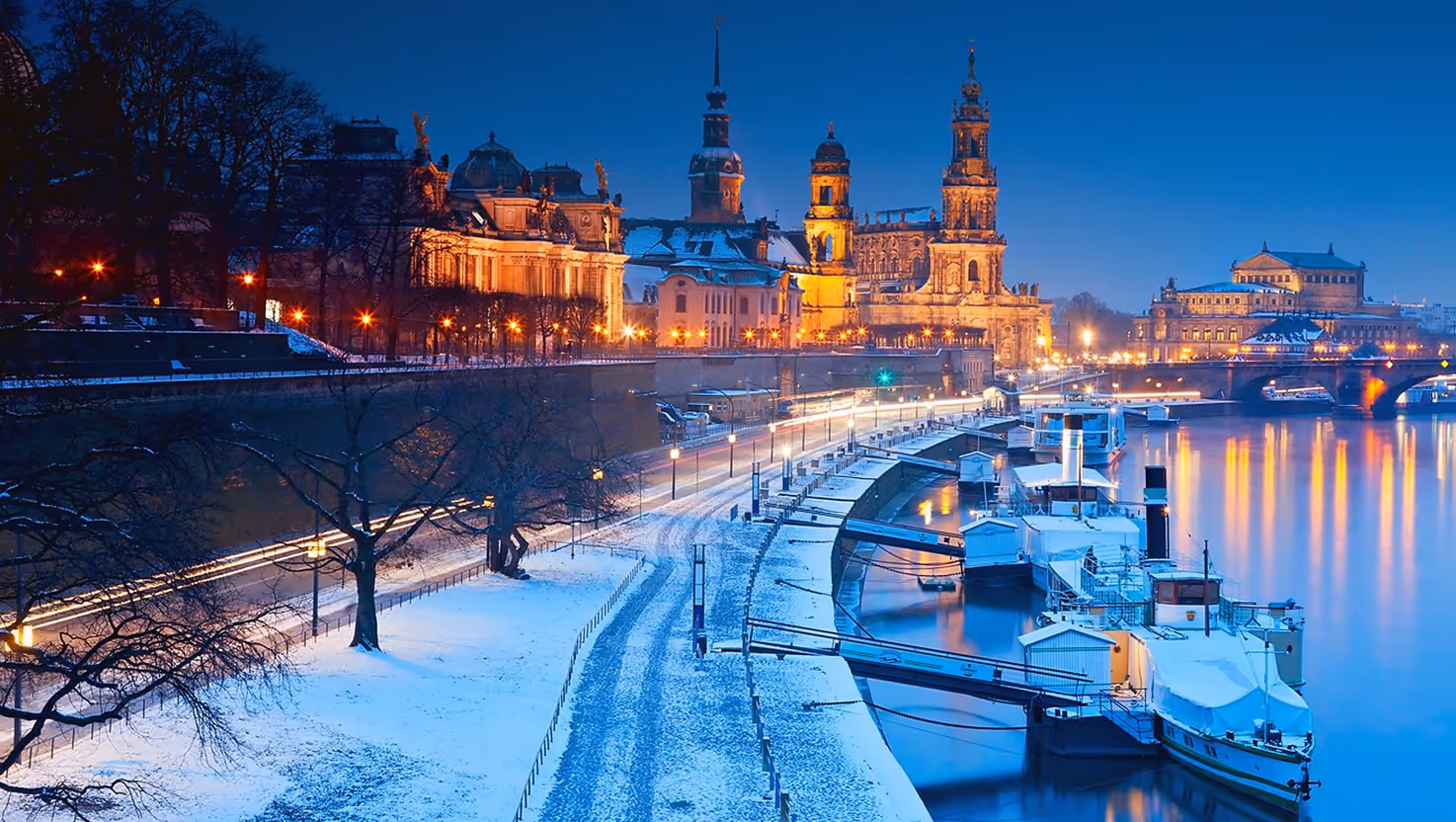 Різдвяні вихідні на Ельбі! Старе місто, набережні та гарячий глінтвейн