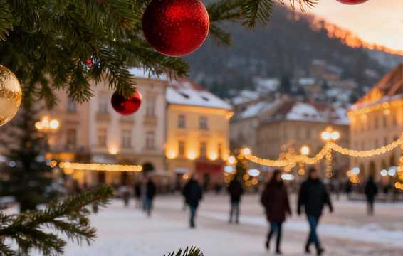 Різдво в серці Трансильванії! Брашов, святкові вогні та старовині замки