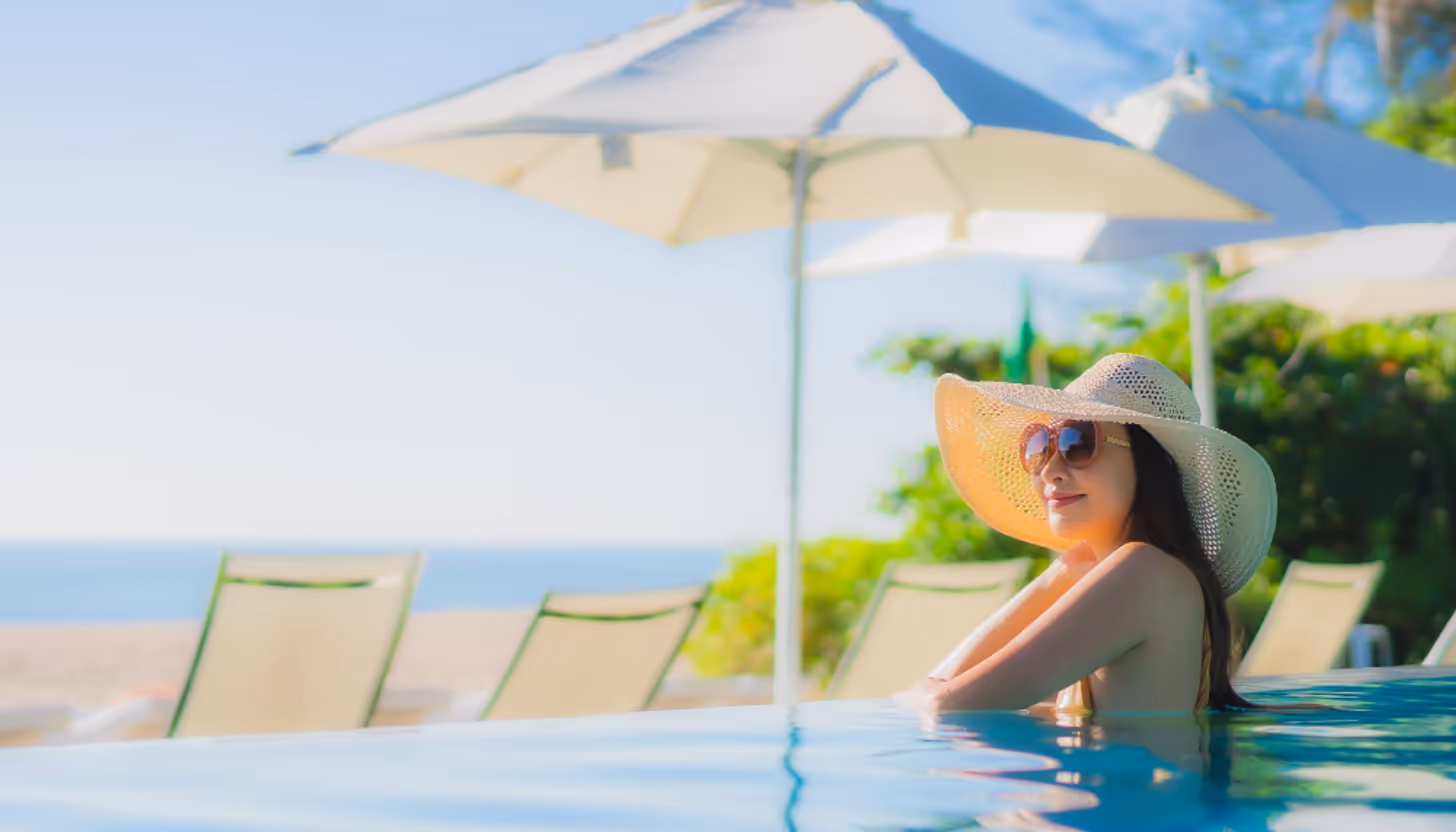 Хиккадува для тех, кто хочет сбежать от суеты! Пляж рядом, лежаки у бассейна и неторопливые утра