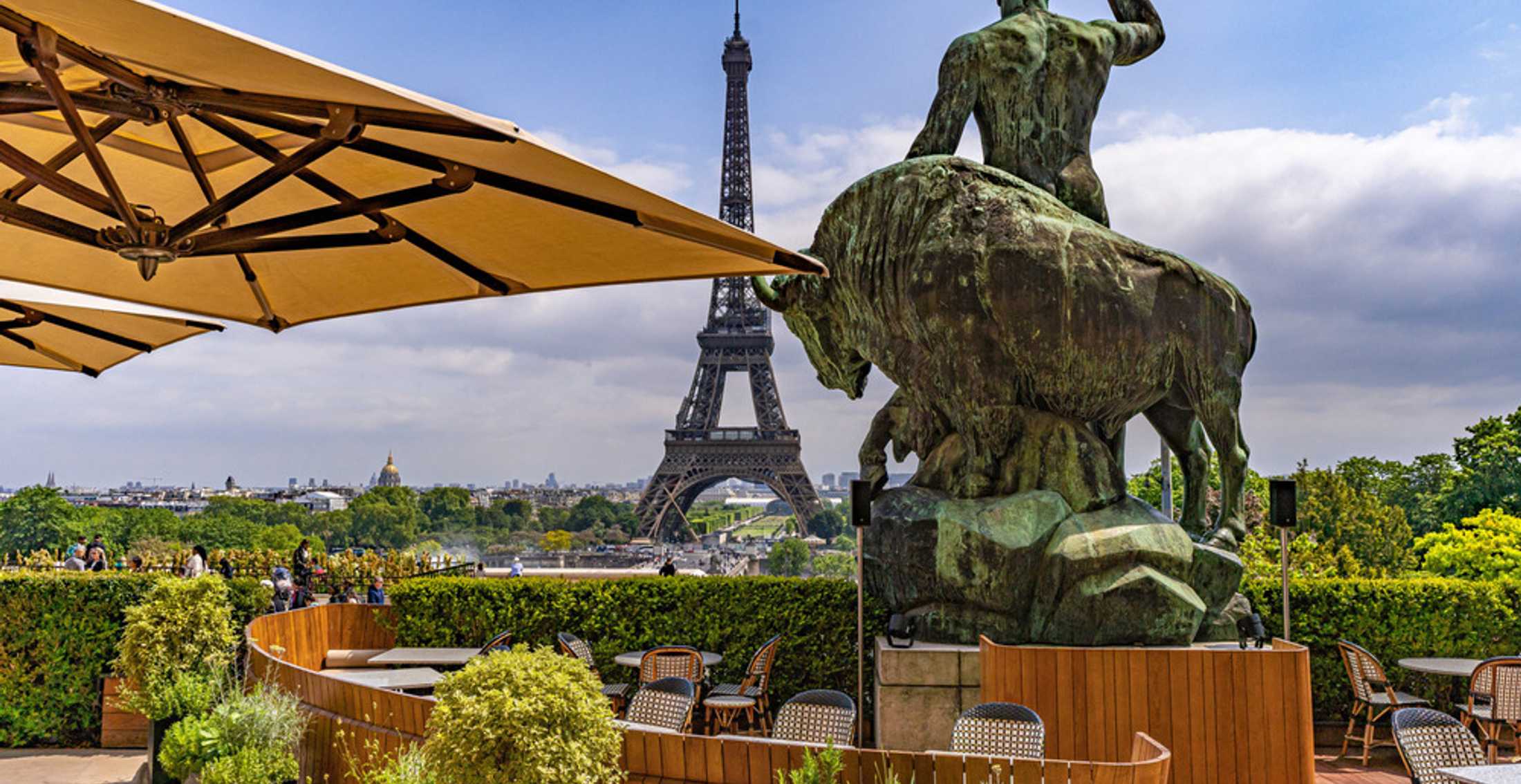 Кафе и рестораны от модных брендов в Париже
