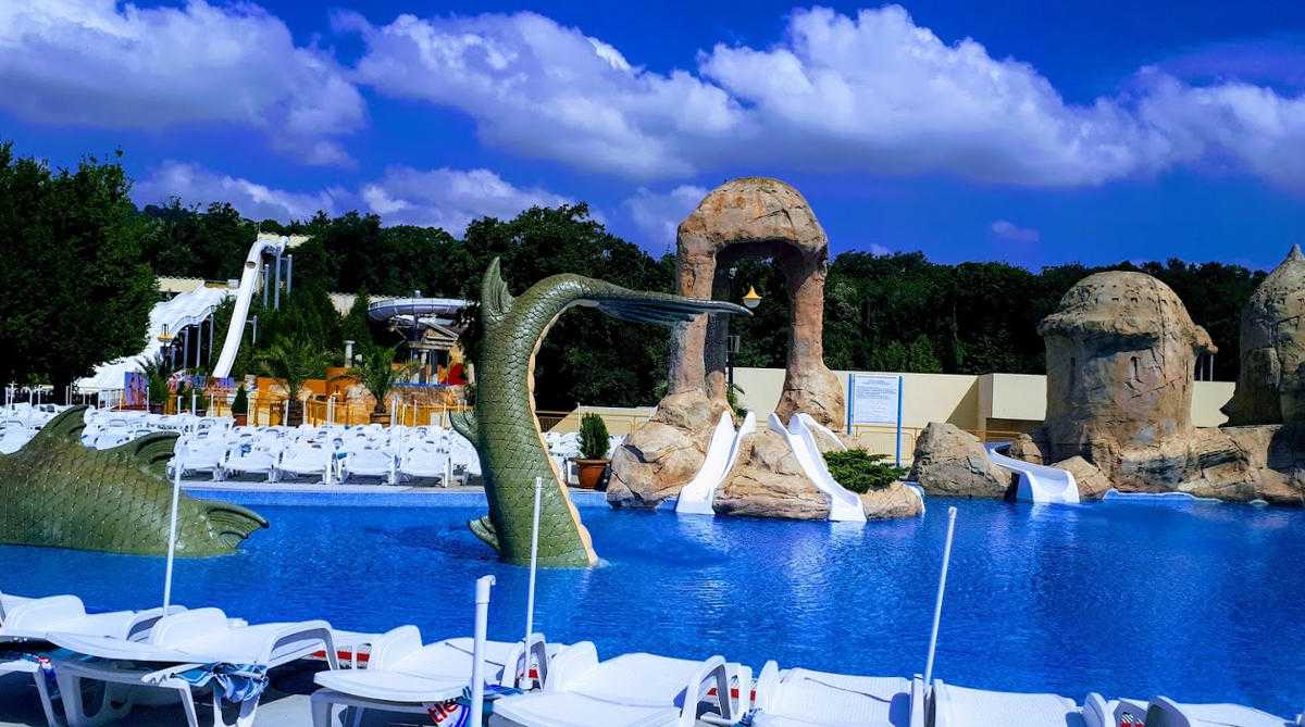 Готелі з аквапарками в Болгарії