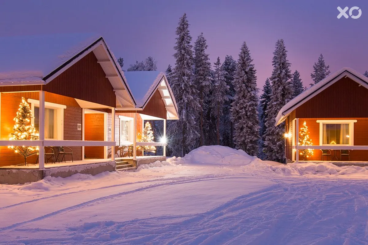 Santa Claus Holiday Village